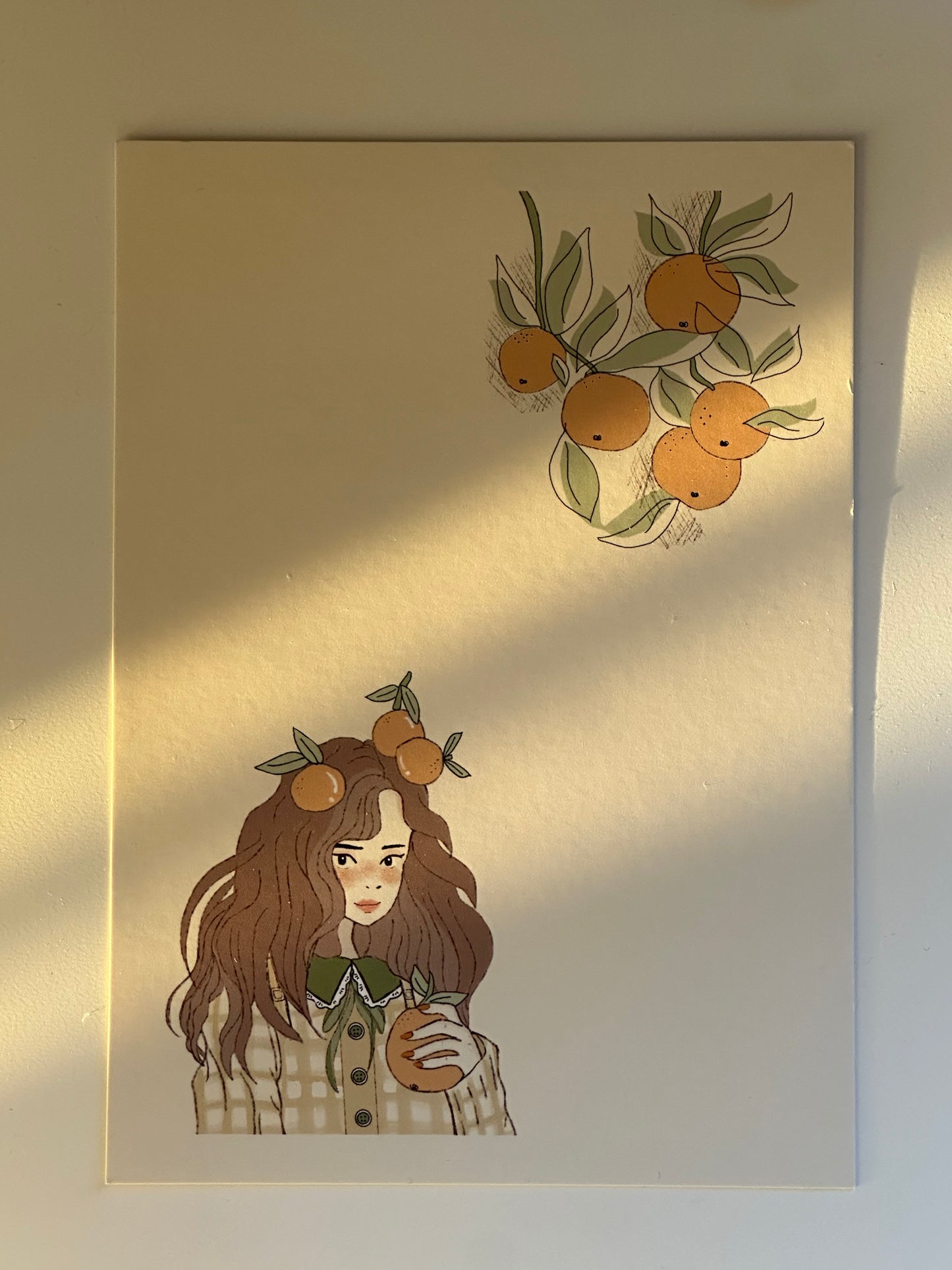 Golden in Her Hands