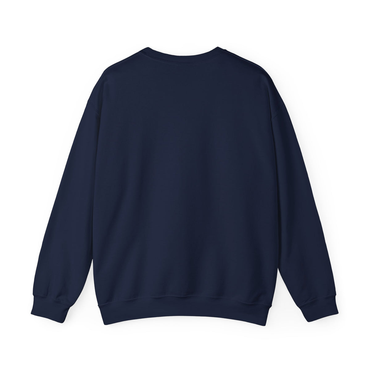 Minimal 'Mellow&C0' Crewneck Sweatshirt — Soft White Casual Pullover