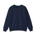 Minimal 'Mellow&C0' Crewneck Sweatshirt — Soft White Casual Pullover
