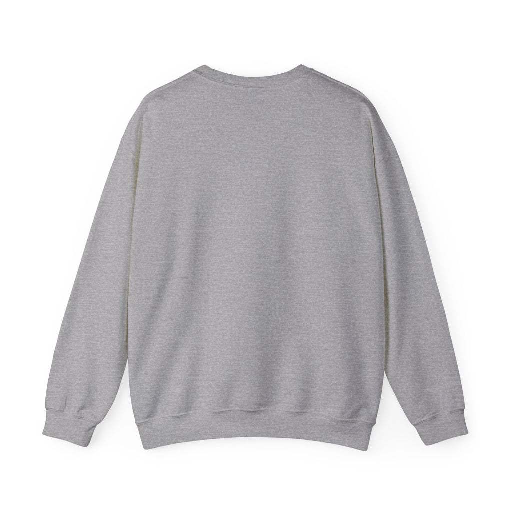 Minimal 'Mellow&C0' Crewneck Sweatshirt — Soft White Casual Pullover