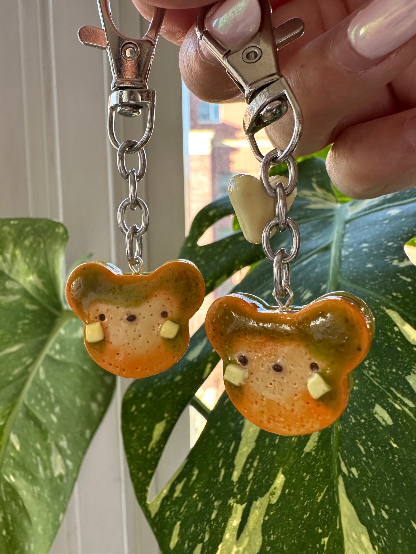 Matcha Bear Pancakes