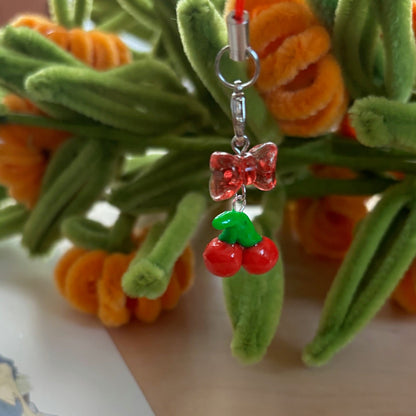 Cherry Phone Charm