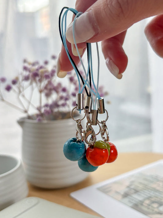 Mix & Match Fruit Phone Charms